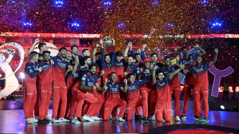 RCB vs PBKS IPL Final: Bowlers’ efforts secure maiden title for Royal Challengers Bengaluru