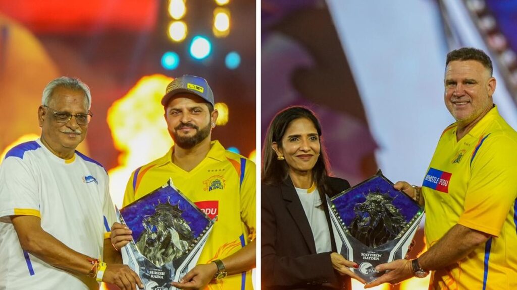 Chennai Super Kings unveils its Hall of Fame; Hayden, Raina announced as first inductees